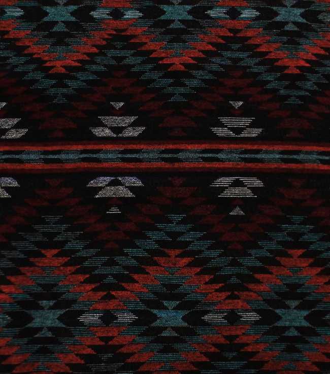 Orange/Black Aztec