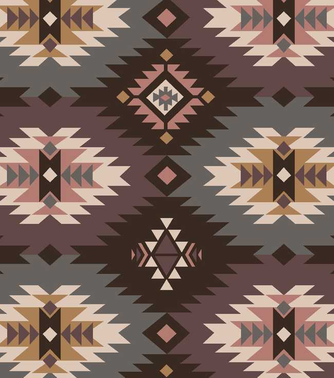 Mauve Aztec