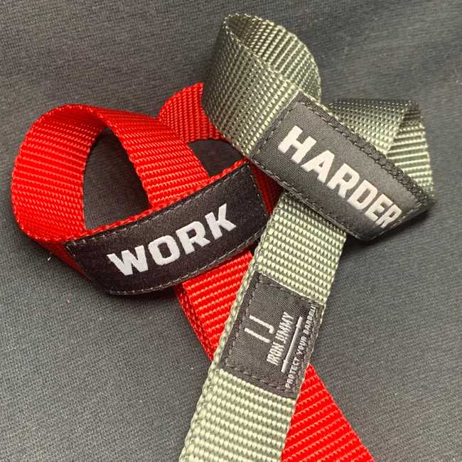 Nylon Weightlifting Straps - Custom